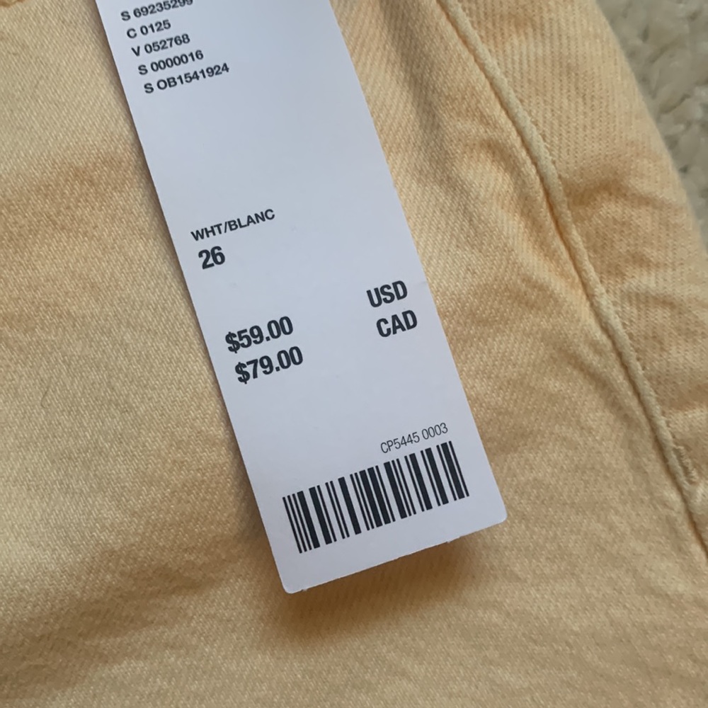 BDG Urban Outfitters peach cut off waist shorts - Picture 2 of 4